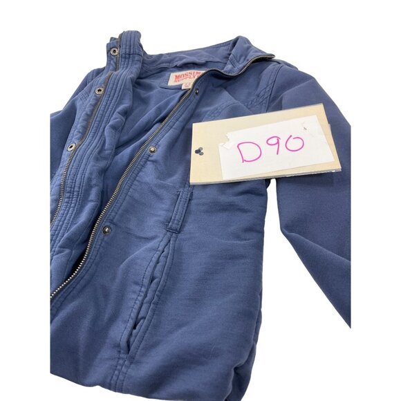 Mossimo Supply Co Small Blue  Cotton Blend Jacket Snap Front 30a - Picture 10 of 11